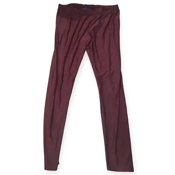 Apt. 9 soft burgundy leggings - Picture 1 of 2